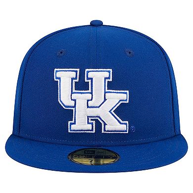 Men's New Era Royal Kentucky Wildcats 59FIFTY Fitted Hat