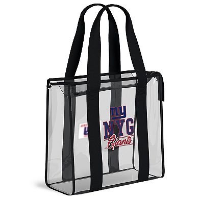 WEAR by Erin Andrews New York Giants Stadium Tote Bag with Team Color Trim