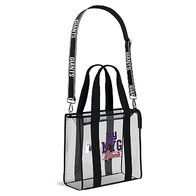 WEAR by Erin Andrews New York Giants Stadium Tote Bag with Team Color Trim