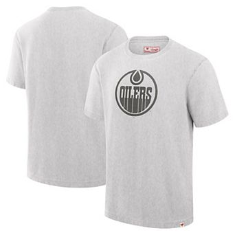 Men's Fanatics Cream Edmonton Oilers T-Shirt