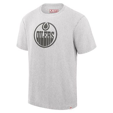 Men's Fanatics Cream Edmonton Oilers Made in Canada T-Shirt
