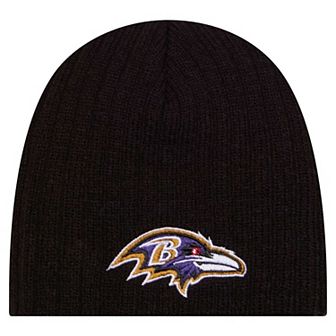 Toddler New Era Black Baltimore Ravens Mini Knit Hat
