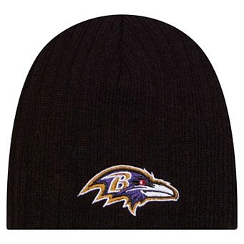 Toddler New Era Black Baltimore Ravens Mini Knit Hat