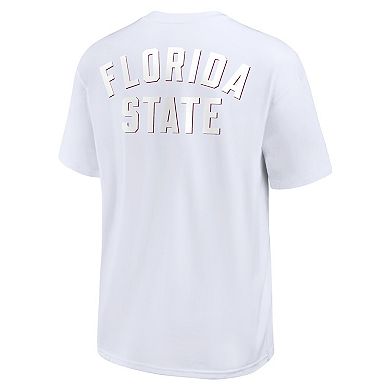 Men's Nike White Florida State Seminoles 2-Hit Statement Max90 T-Shirt