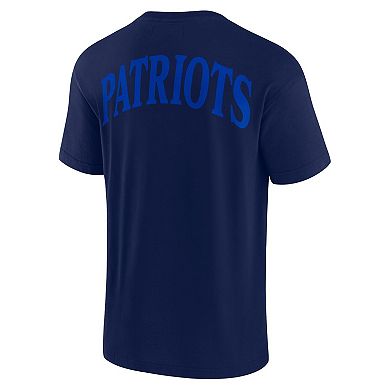 Unisex Fanatics Navy New England Patriots Elements Iconic T-Shirt