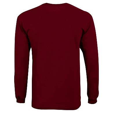 Youth Champion Maroon Arizona State Sun Devils Distressed Arch Over Logo Long Sleeve T-Shirt