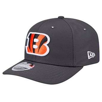 Men's New Era Graphite Cincinnati Bengals Main 9SEVENTY Stretch-Snap Hat