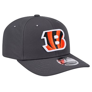 Men's New Era Graphite Cincinnati Bengals Main 9SEVENTY Stretch-Snap Hat