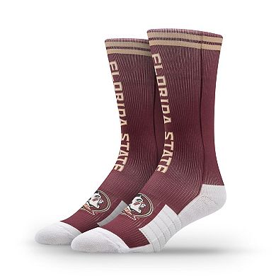 Unisex Strideline Florida State Seminoles Premium 70's Bedding Crew Socks
