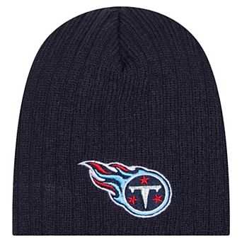 Toddler New Era Navy Tennessee Titans Mini Knit Hat