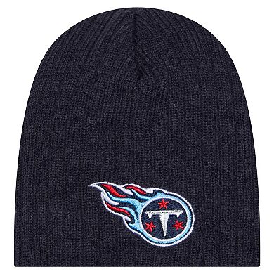 Toddler New Era Navy Tennessee Titans Mini Knit Hat