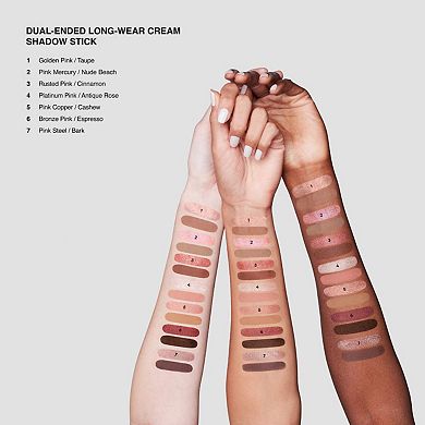 Dual-Ended Long-Wear Waterproof Cream Eyeshadow Stick