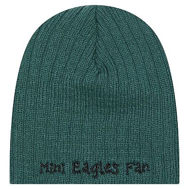 Toddler New Era Midnight Green Philadelphia Eagles Mini Knit Hat
