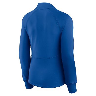 Women's Fanatics Royal Buffalo Bills Elements Quarter-Zip Jacket