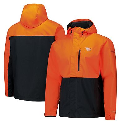 Men's Columbia Orange Oregon State Beavers Field Bound Omni-Tech�� Full-Zip Jacket