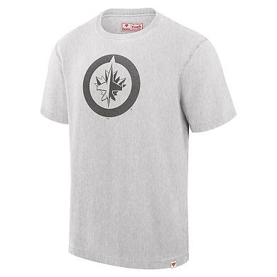 Men's Fanatics Cream Winnipeg Jets Made in Canada T-Shirt