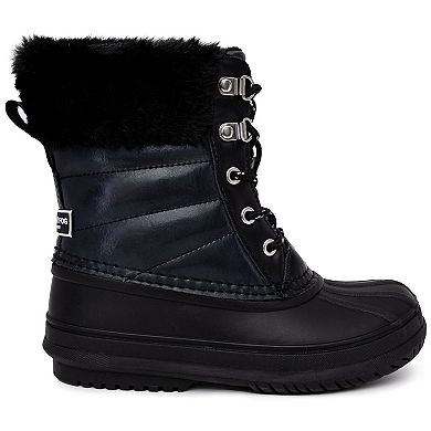London Fog Bridger Girls' Cold Weather Ankle Boots