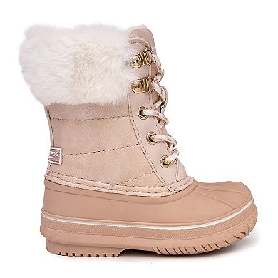 London Fog Lil Downing Court Girls' Cold Weather Boots