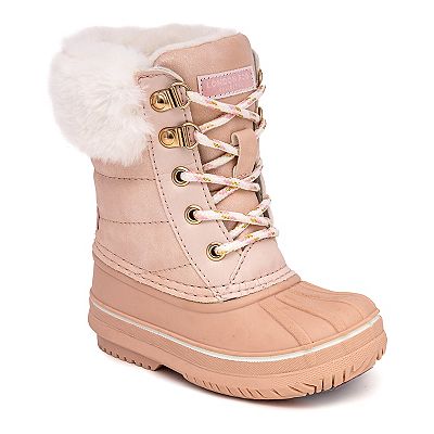 13M London Fog Style LFM005 Leather Upper Snow/Rain Resistant Boots Gift Ideas London Fog Boys Cheshire Snow Ankle Boots - Walmart.com main image 3