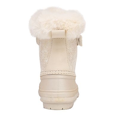 London Fog Snowbunny Girls' Cold Weather Ankle Boots