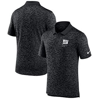 Men's Nike Black New York Giants Pique Fashion Performance Polo