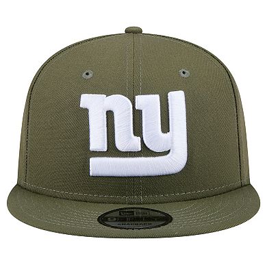 Men's New Era Olive New York Giants Main 9FIFTY Snapback Hat
