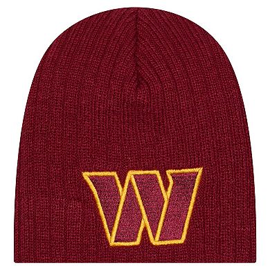 Toddler New Era Burgundy Washington Commanders Mini Knit Hat