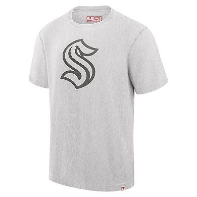 Men's Fanatics Cream Seattle Kraken Made in Canada T-Shirt