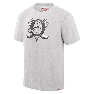 Men's Fanatics Cream Anaheim Ducks Made in Canada T-Shirt