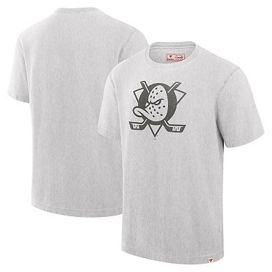 Men's Fanatics Cream Anaheim Ducks Made in Canada T-Shirt