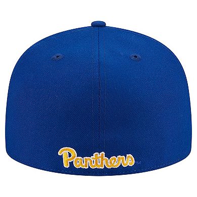 Men's New Era Blue Pitt Panthers 59FIFTY Fitted Hat