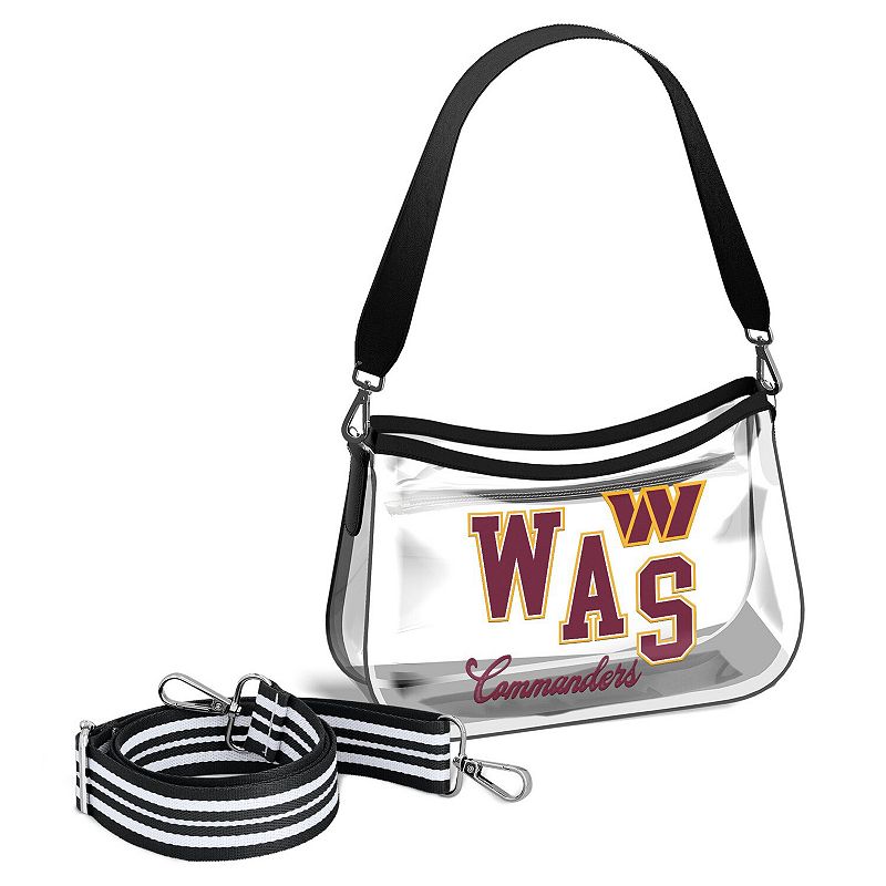 WEAR by Erin Andrews Washington Commanders Clear Stadium Mini Purse, Wft Team