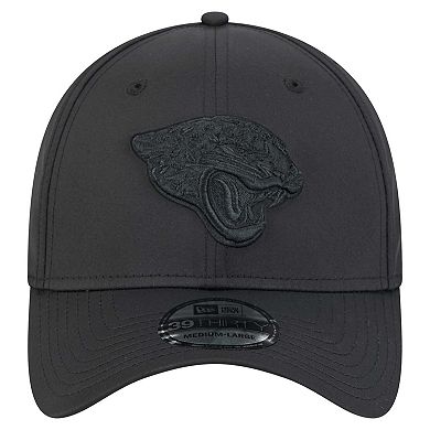 Men's New Era Black Jacksonville Jaguars Hydro 39THIRTY Flex Hat