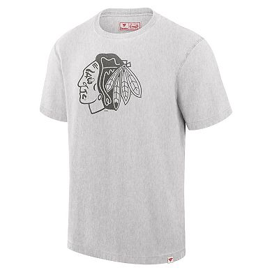Men's Fanatics Cream Chicago Blackhawks Made in Canada T-Shirt