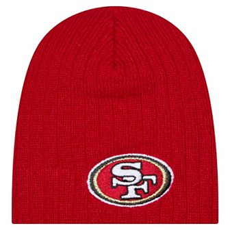 Toddler New Era Scarlet San Francisco 49ers Mini Knit Hat
