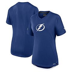 売れ筋商品|||ニューエラ カットソー トップス レディース Women's Blue Tampa Bay Lightning Game Day Rhine Studs T-Shirt Blue womens-logo-athletic-blue-