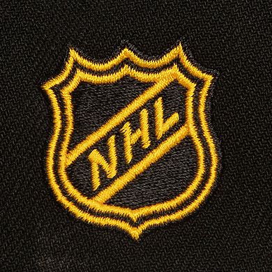 Men's Mitchell & Ness Black Boston Bruins Soul Triple Up Snapback Hat