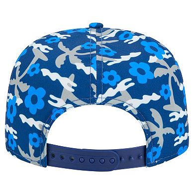 Men's New Era Royal Indianapolis Colts Wakey Wakey Golfer Snapback Hat