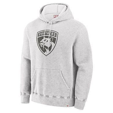 Men's Fanatics Cream Florida Panthers Made in Canada Pullover Hoodie