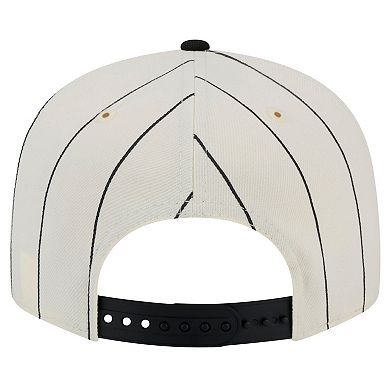 Men's New Era White San Francisco Giants Jersey Pinstripe 9FIFTY Snapback Hat