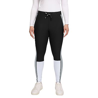Women's WEAR by Erin Andrews Black/Gray Las Vegas Raiders Color-Block Leggings