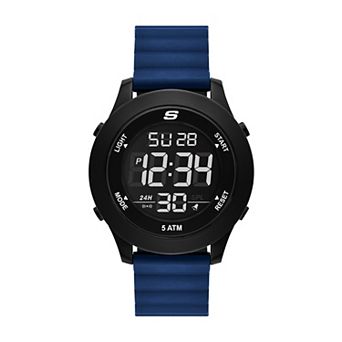 Skechers® Men's 46mm Slip Ins Magnetic Strap Digital Watch - SR522
