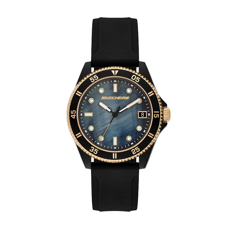 Skechers® Women's Rosencrans Watch, Size: Large, Black