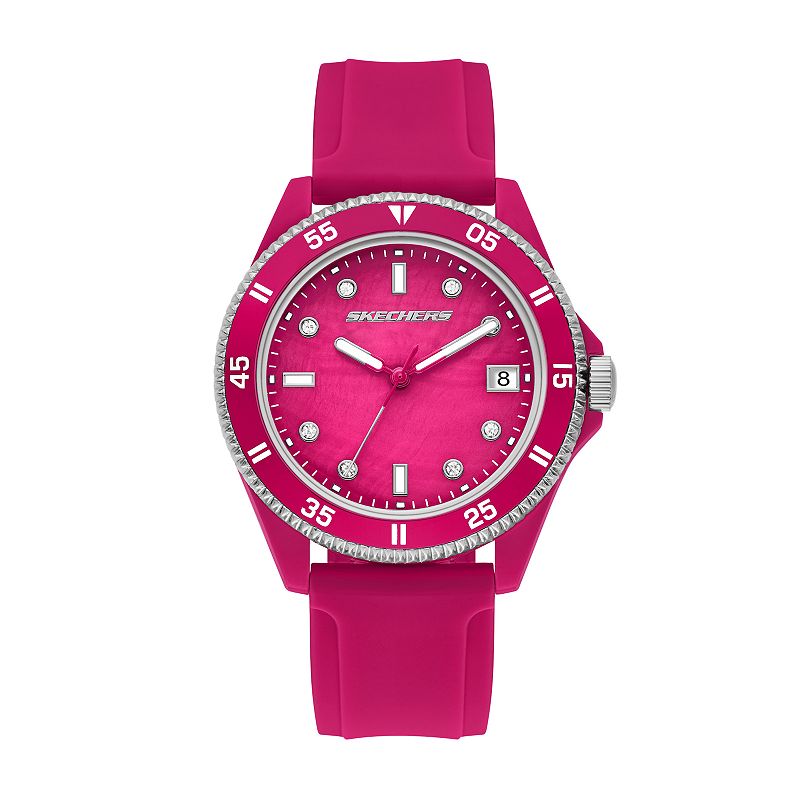Skechers® Women's Rosencrans Watch, Size: Large, Pink