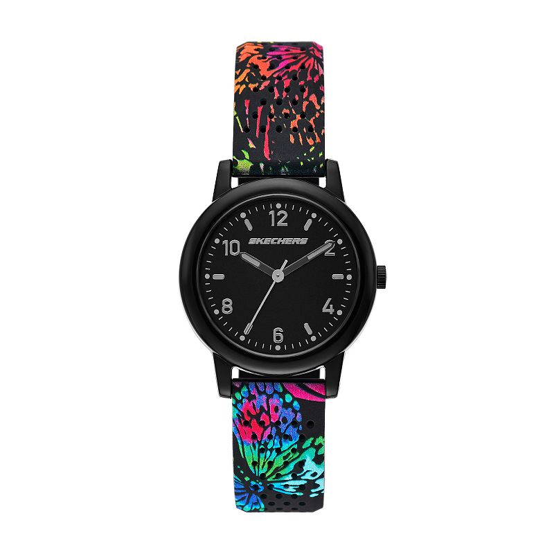 Skechers® Women's Toluca Watch, Size: Medium, Black Team