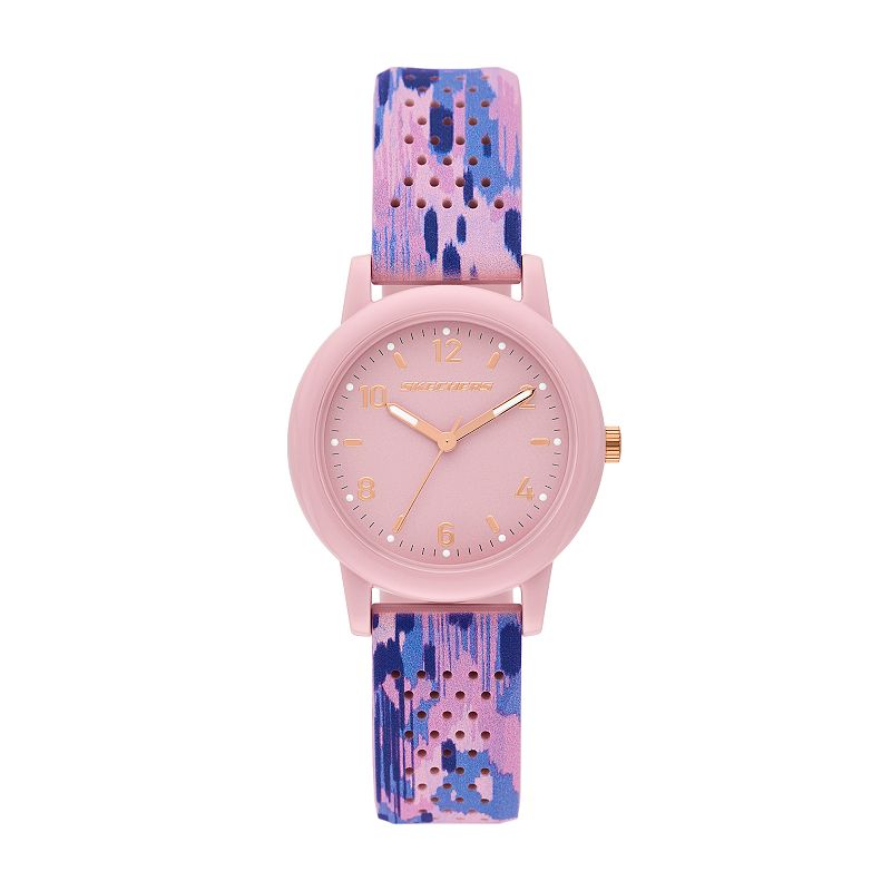 Skechers® Women's Toluca Watch, Size: Medium, Pink Team