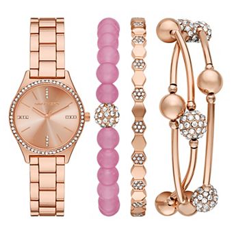 Skechers® Women's 4 pc Watch & Bracelet Set