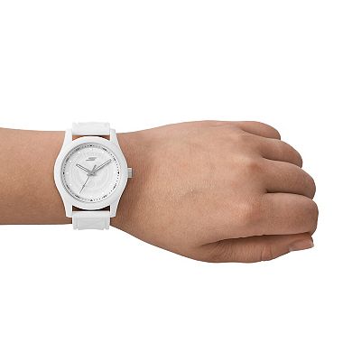 Skechers® Men's White Silicone Pickleball Watch