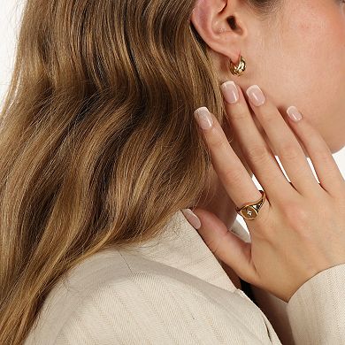 Gemminded 18k Gold Over Silver Lab-Grown Diamond Accent Ring