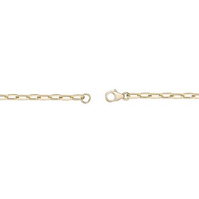 Gemminded 18k Gold Over Silver Lab-Grown Diamond Accent Pendant Necklace